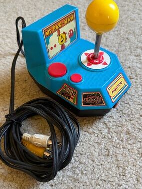 Namco Ms PacMan Arcade Joystick Retro Gaming Controller Vintage